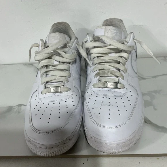 Nike Air Force 1 07 'Triple White US Size 8 CW2288-111 White/White/White - Picture 6 of 7